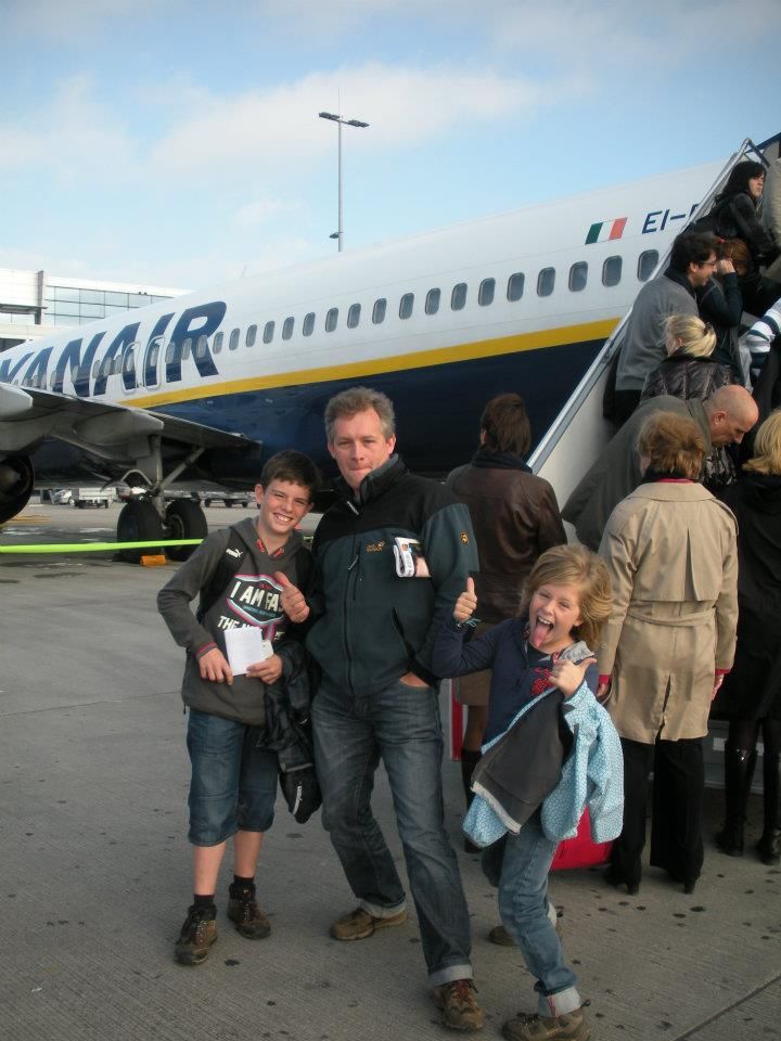 Vliegvakantie met kinderen